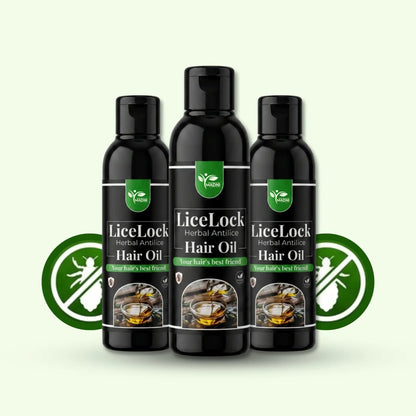 LiceLock Anti-Lice Oil – Triple Protection Pack (3 Bottles)