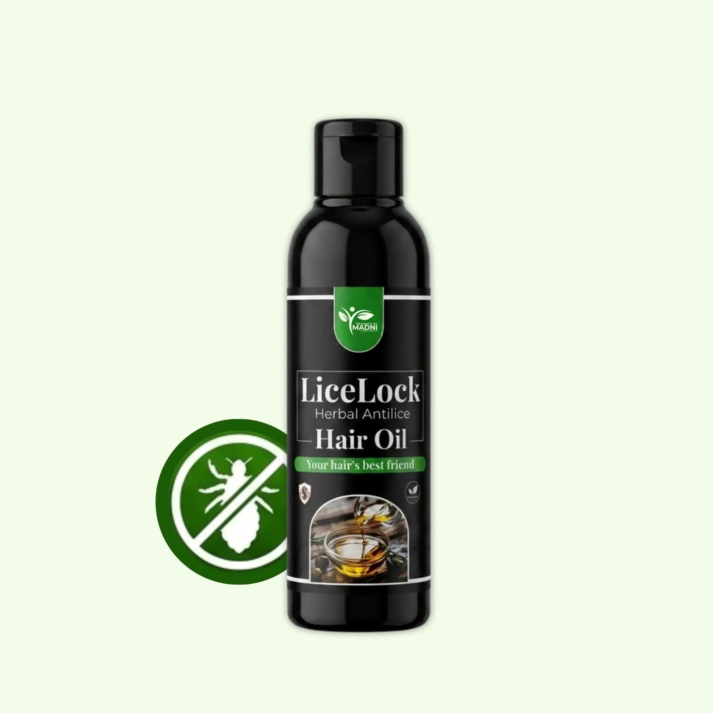 LiceLock Hair Oil | Anti-Lice Treatment for Children & Adults