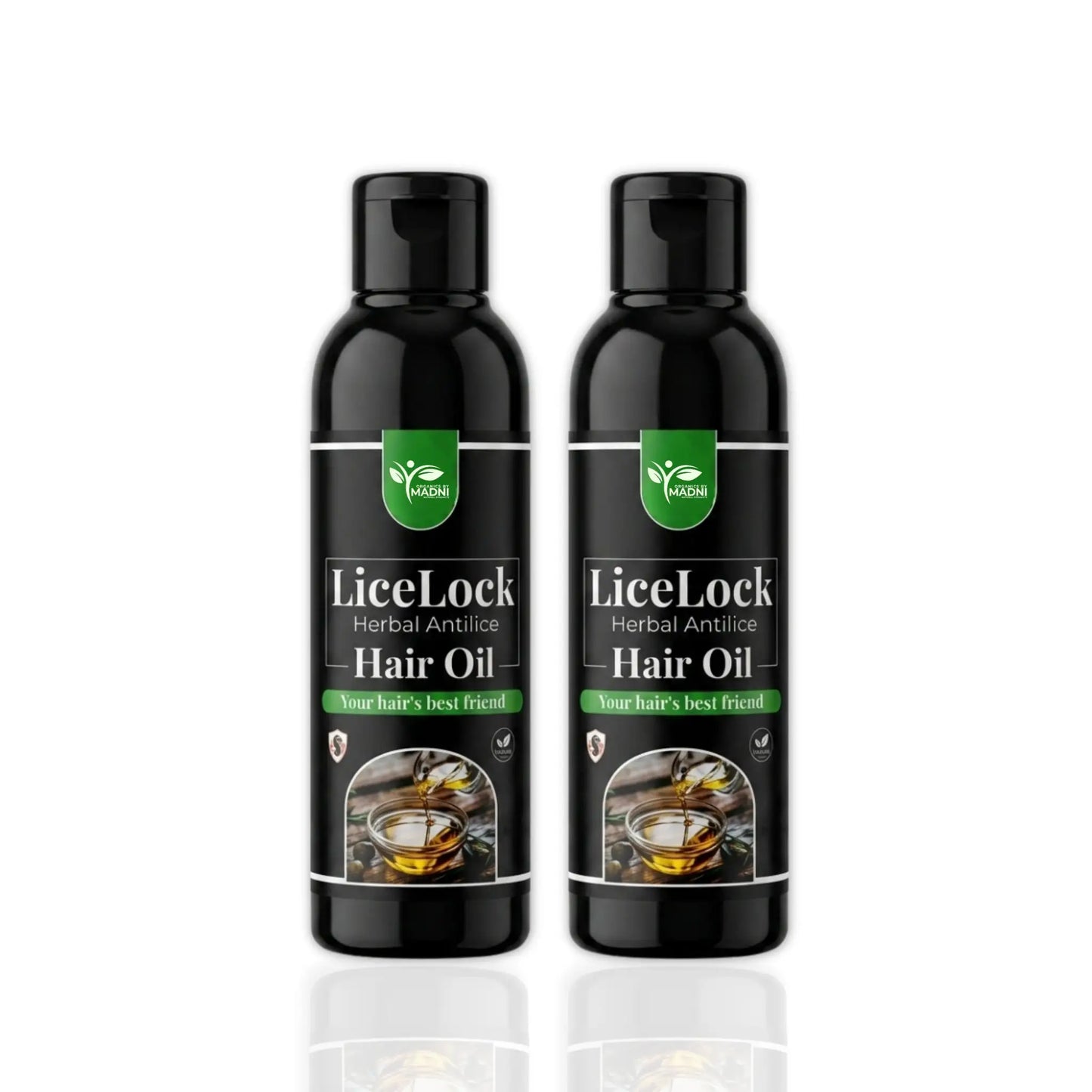 LiceLock Anti-Lice Hair Oil Duo – 2 Bottles Pack