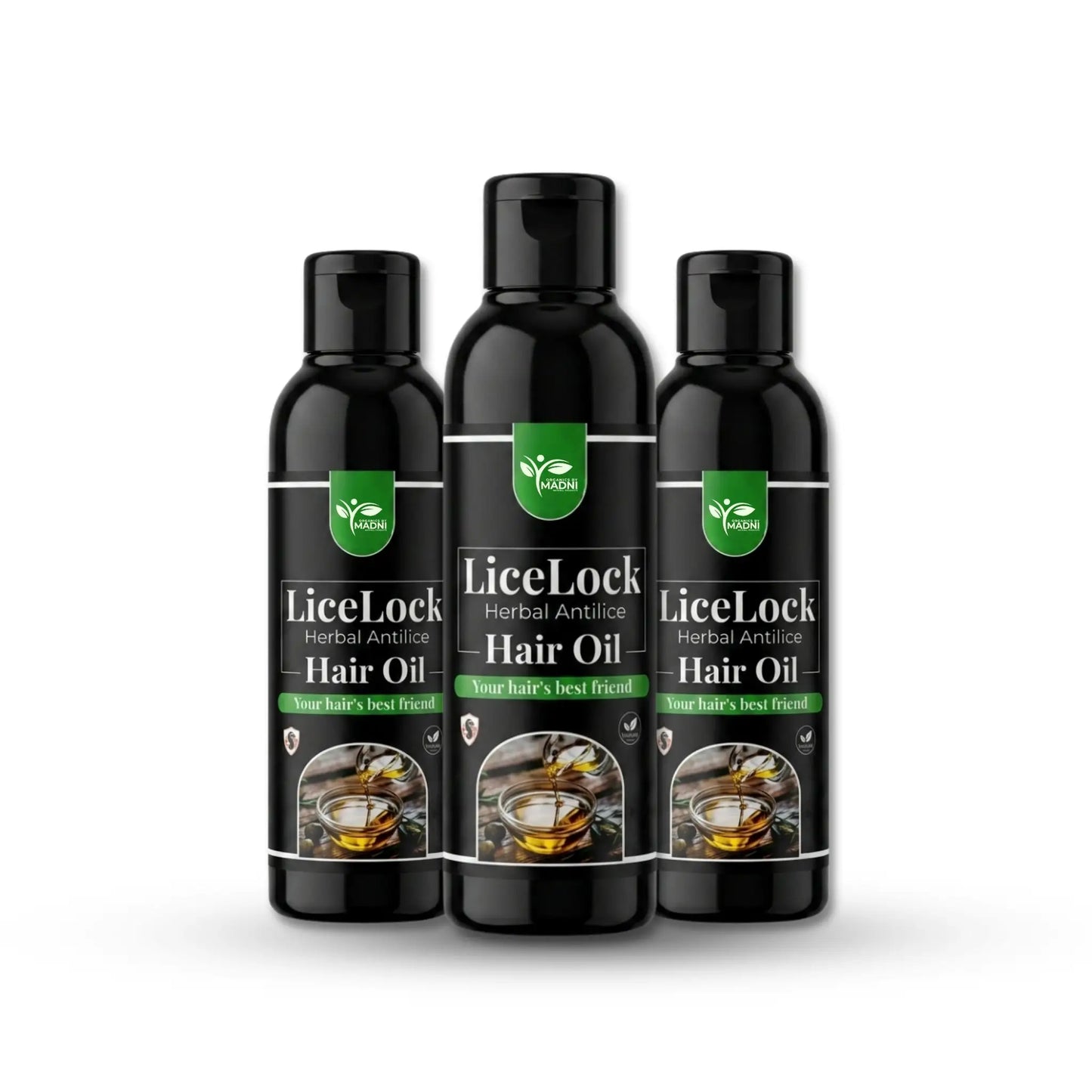 LiceLock Anti-Lice Oil – Triple Protection Pack (3 Bottles)
