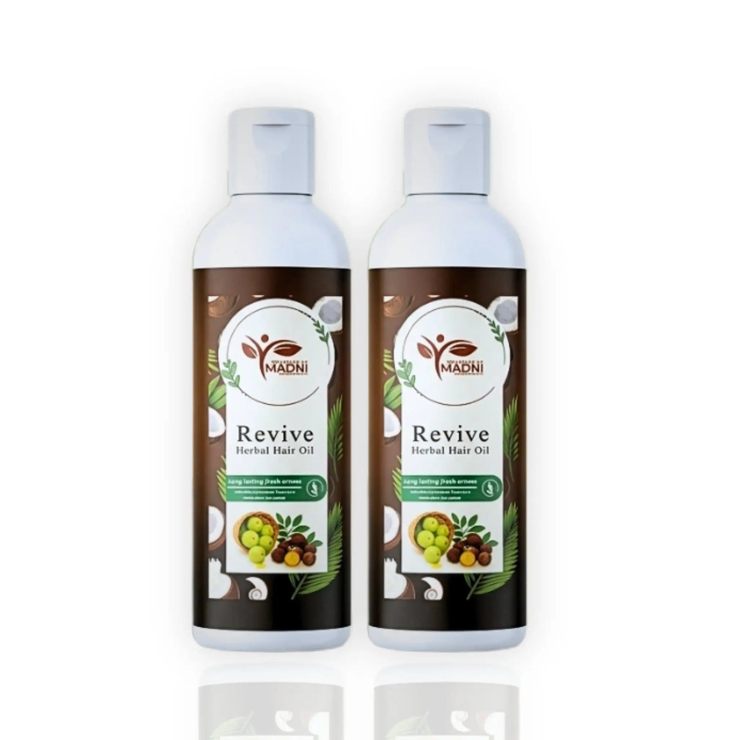 Revive Herbal Hair Oil Duo Bundle | Hair Growth Oil Combo