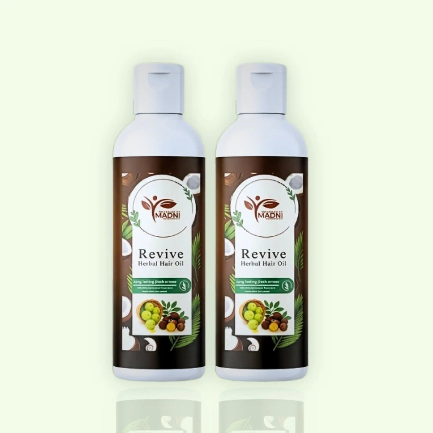 Revive Herbal Hair Oil Duo Bundle | Hair Growth Oil Combo