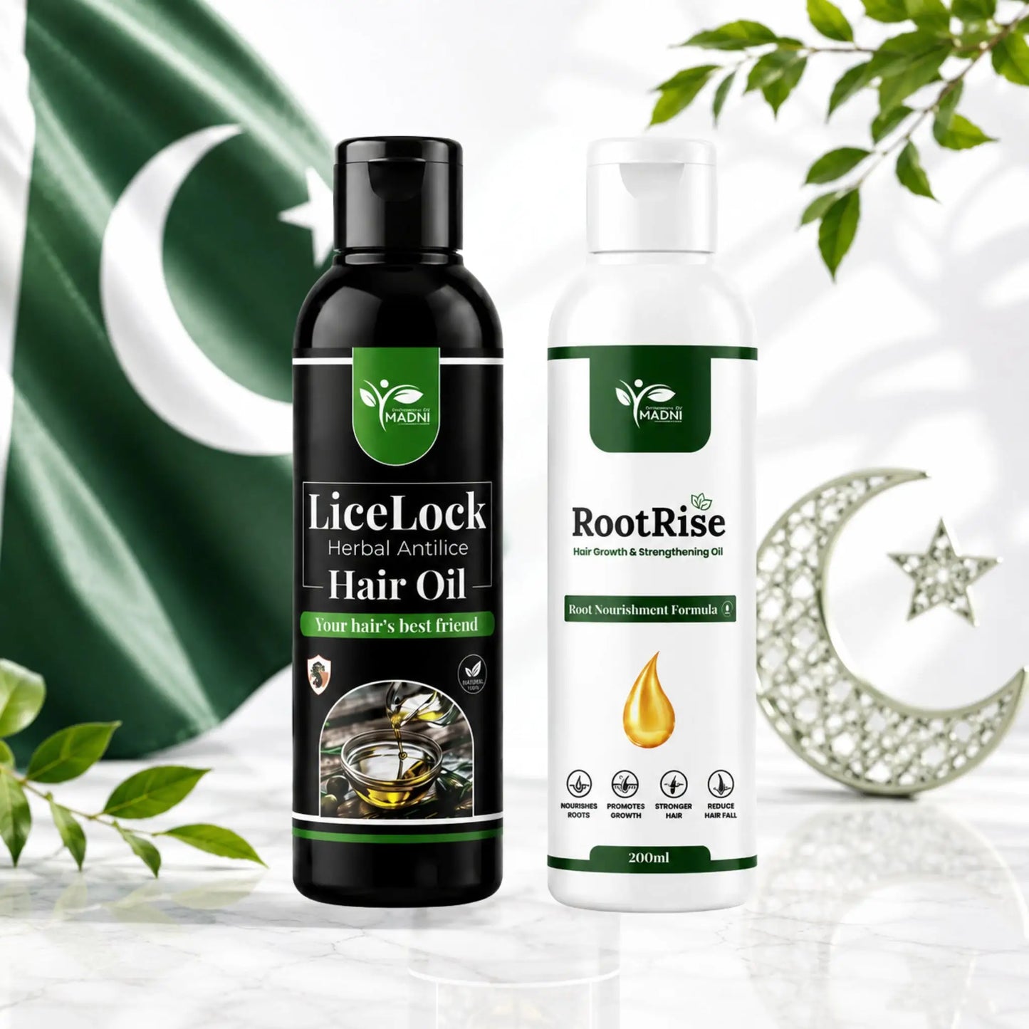 LiceLock + RootRise Hair Oil Bundle | Complete Hair Care Duo