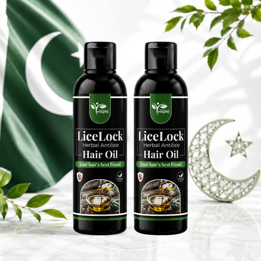 LiceLock Anti-Lice Hair Oil Duo – 2 Bottles Pack