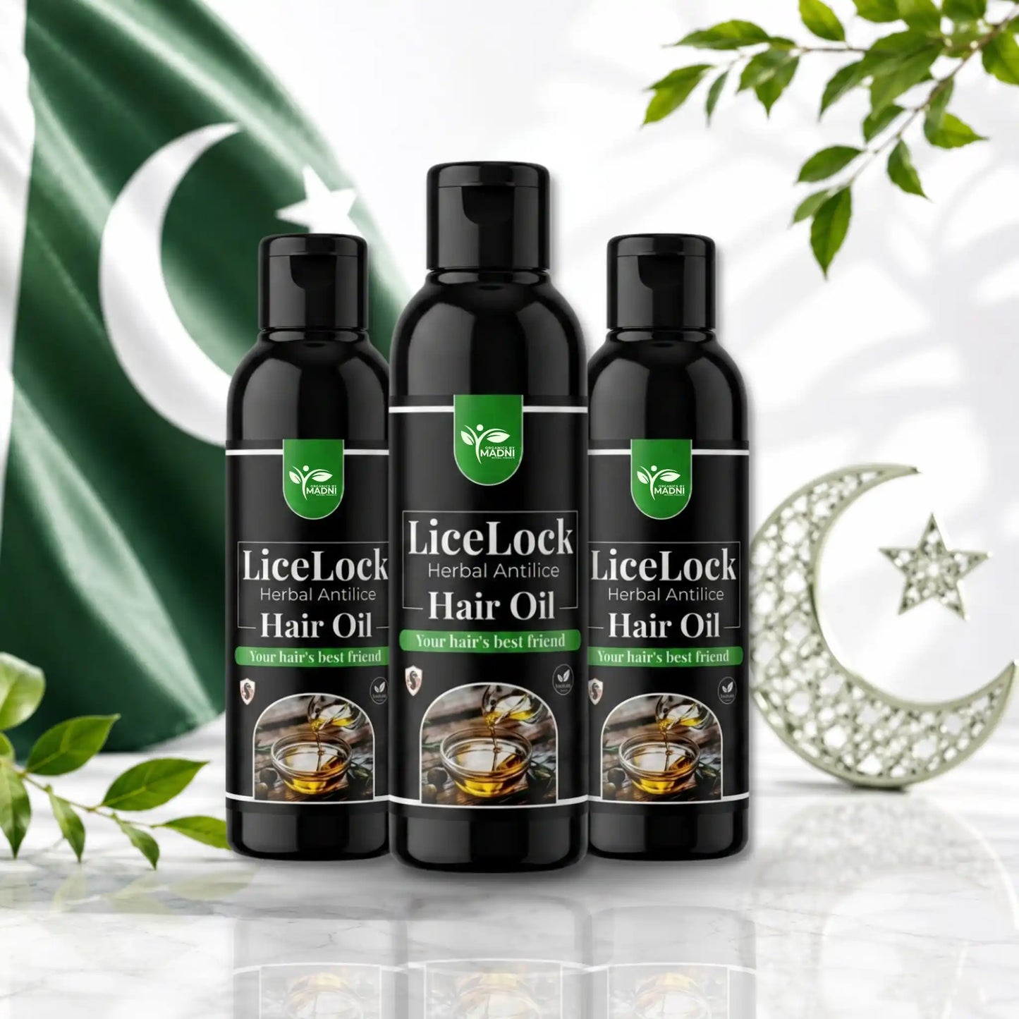 LiceLock Anti-Lice Oil – Triple Protection Pack (3 Bottles)